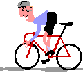 自転車に乗る人の画像
